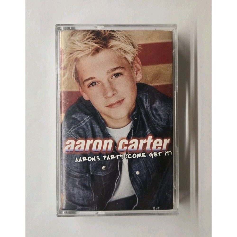 Aaron Carter Aaron's Party Come Get It Cassette Tape 2000 Jive
